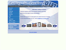 Tablet Screenshot of letting-in-scotland.co.uk